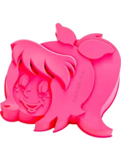 Silikon-Backform "Bibi Blocksberg" In Pink - (L)24 X (B)23 Cm
