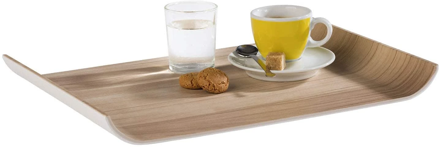 APS Tablett "FRIDA" In Beige/Weiß 35,5 X 26 Cm, H: 3 Cm 2 APS Tablett "FRIDA" In Beige/Weiß 35,5 X 26 Cm, H: 3 Cm – Bild 2