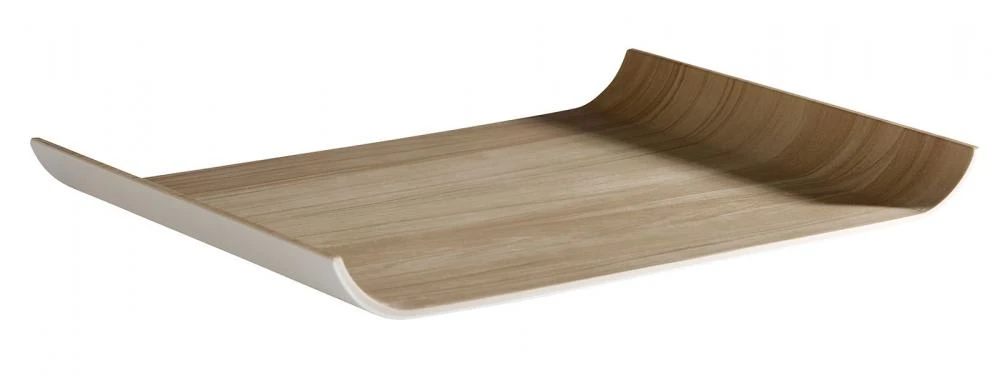 APS Tablett "FRIDA" In Beige/Weiß 35,5 X 26 Cm, H: 3 Cm 1 APS Tablett "FRIDA" In Beige/Weiß 35,5 X 26 Cm, H: 3 Cm