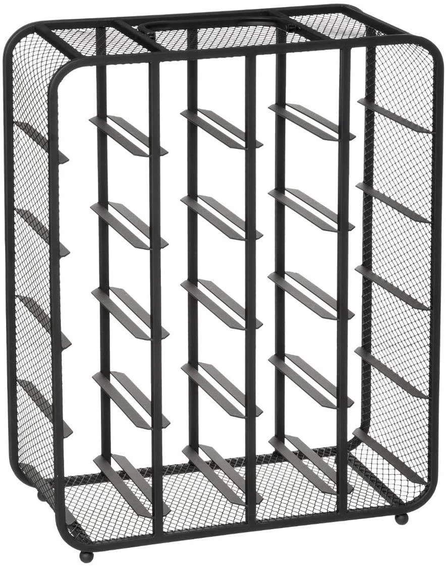 Weinflaschenständer In Schwarz 2 Weinflaschenständer In Schwarz – Bild 2