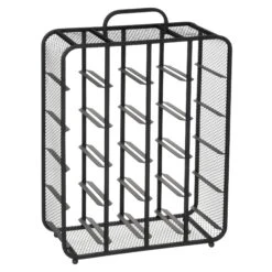 Weinflaschenständer In Schwarz