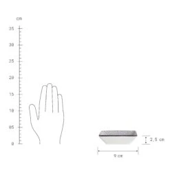 Schale Eckig 50ml DIM SUM In Schwarz-Weiß -Küchenbedarf Angebote butlers schale eckig 50ml dim sum in schwarz weiss 3