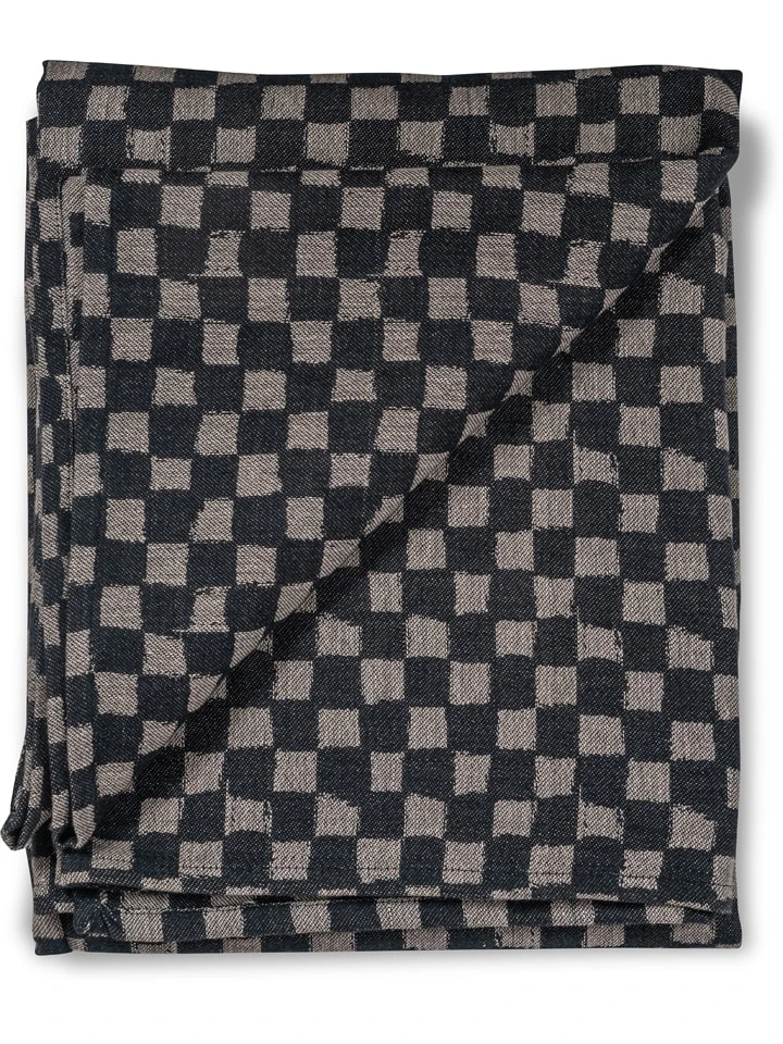 ByOn Tischdecke "Checki" In Schwarz - (L)250 X (B)150 Cm