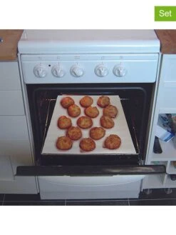 2er-Set: Backfolien In Weiß