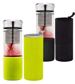 2er Set Creano "Teamaker" In Grün Und Schwarz, 400ml