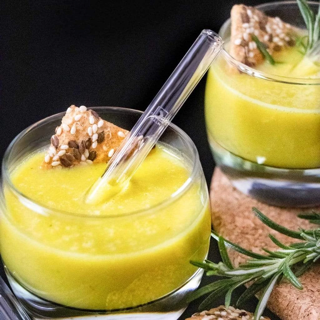 6er Set Trinkhalme: Glas-Strohhalme In Transparent - 10 Cm 2 6er Set Trinkhalme: Glas-Strohhalme In Transparent - 10 Cm – Bild 2