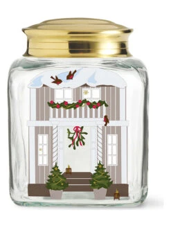 Weihnachtsgebäckglas "Holmegaard" In Transparent/ Bunt - (H)16 X Ø 12 Cm