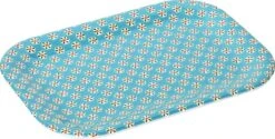 Snack Tray "CUTE PATTERN" In Blau 20,5X14,5X1 Cm