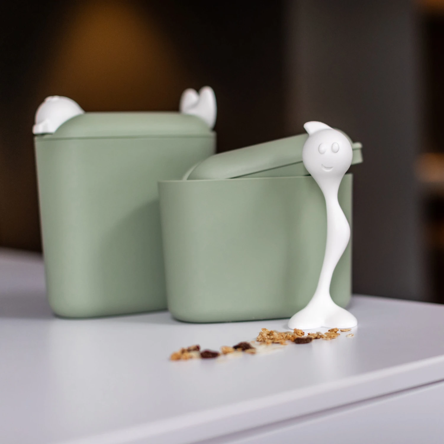 HOT STUFF L * - Vorratsdose 500g In Organic Green 2 HOT STUFF L * - Vorratsdose 500g In Organic Green – Bild 2