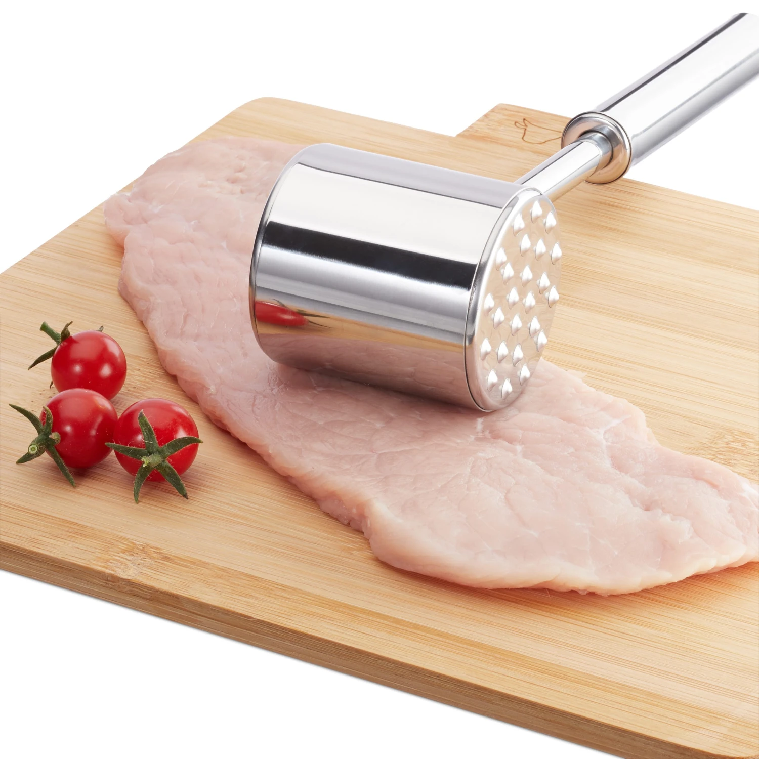 10x Fleischklopfer In Silber 3 10x Fleischklopfer In Silber – Bild 3