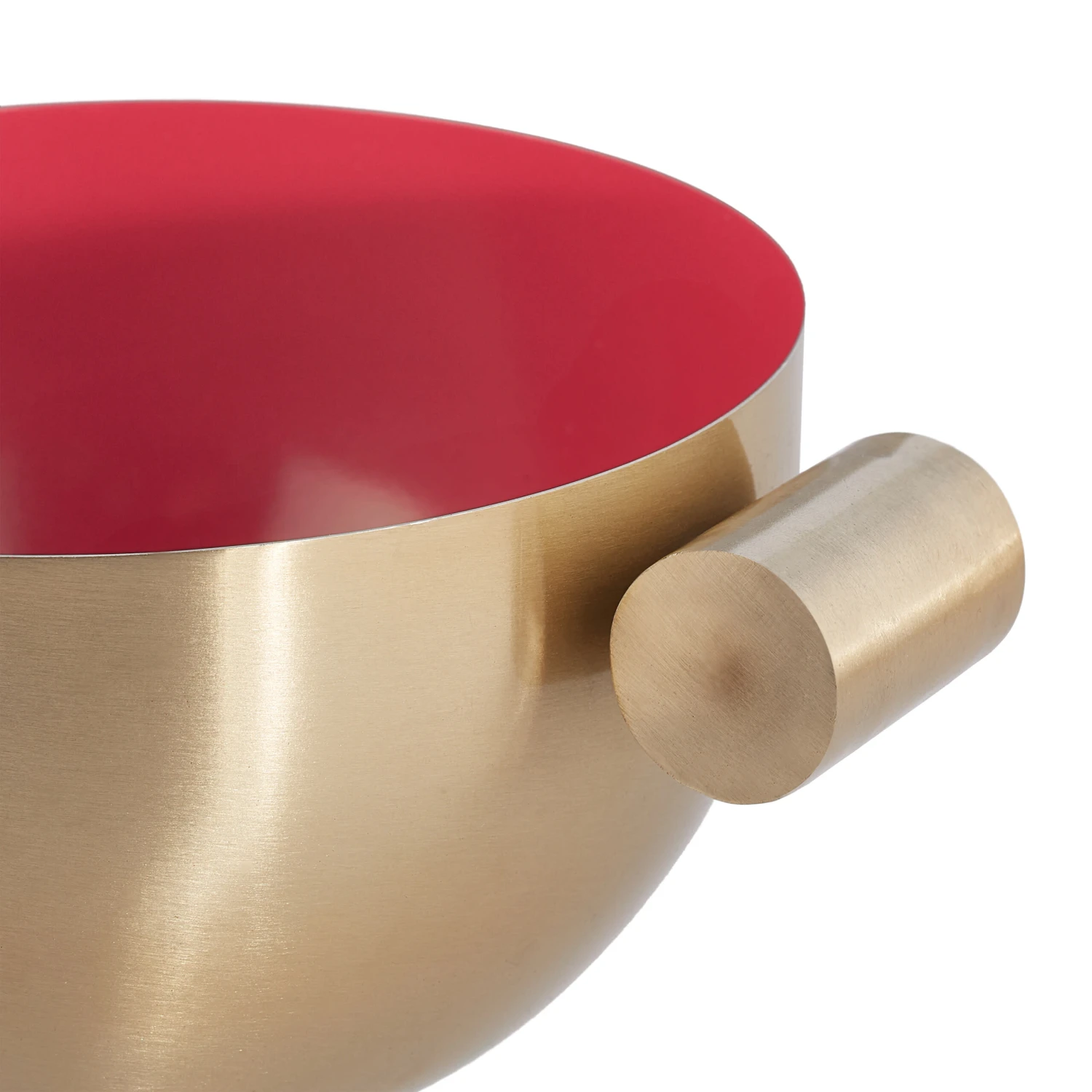 2 X Servierschüssel In Gold/ Rot 6 2 X Servierschüssel In Gold/ Rot – Bild 6