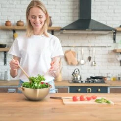 3 X Servierschüssel In Gold/ Rot -Küchenbedarf Angebote relaxdays 3 x servierschussel in gold rot 2