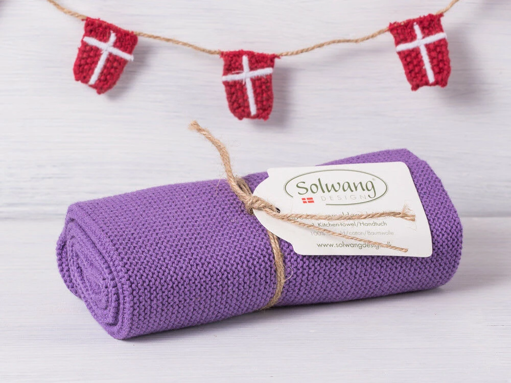 Küchentuch Lila