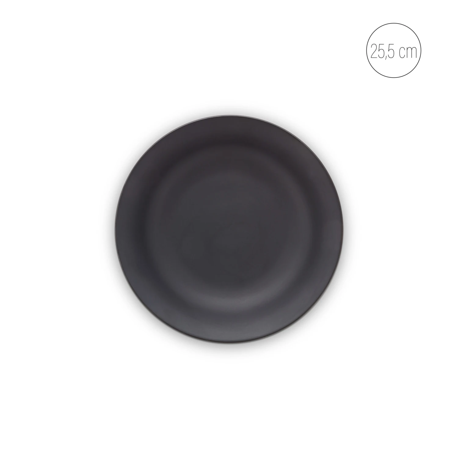 VTwonen Geschirr "Set/2 Plates Matt Black 25.5cm" In Schwarz - 25.5cm 2 VTwonen Geschirr "Set/2 Plates Matt Black 25.5cm" In Schwarz - 25.5cm – Bild 2