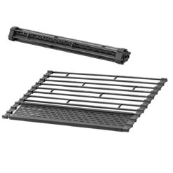 Yamazaki Abtropfmatte Faltbar Tower 42x26cm In Schwarz